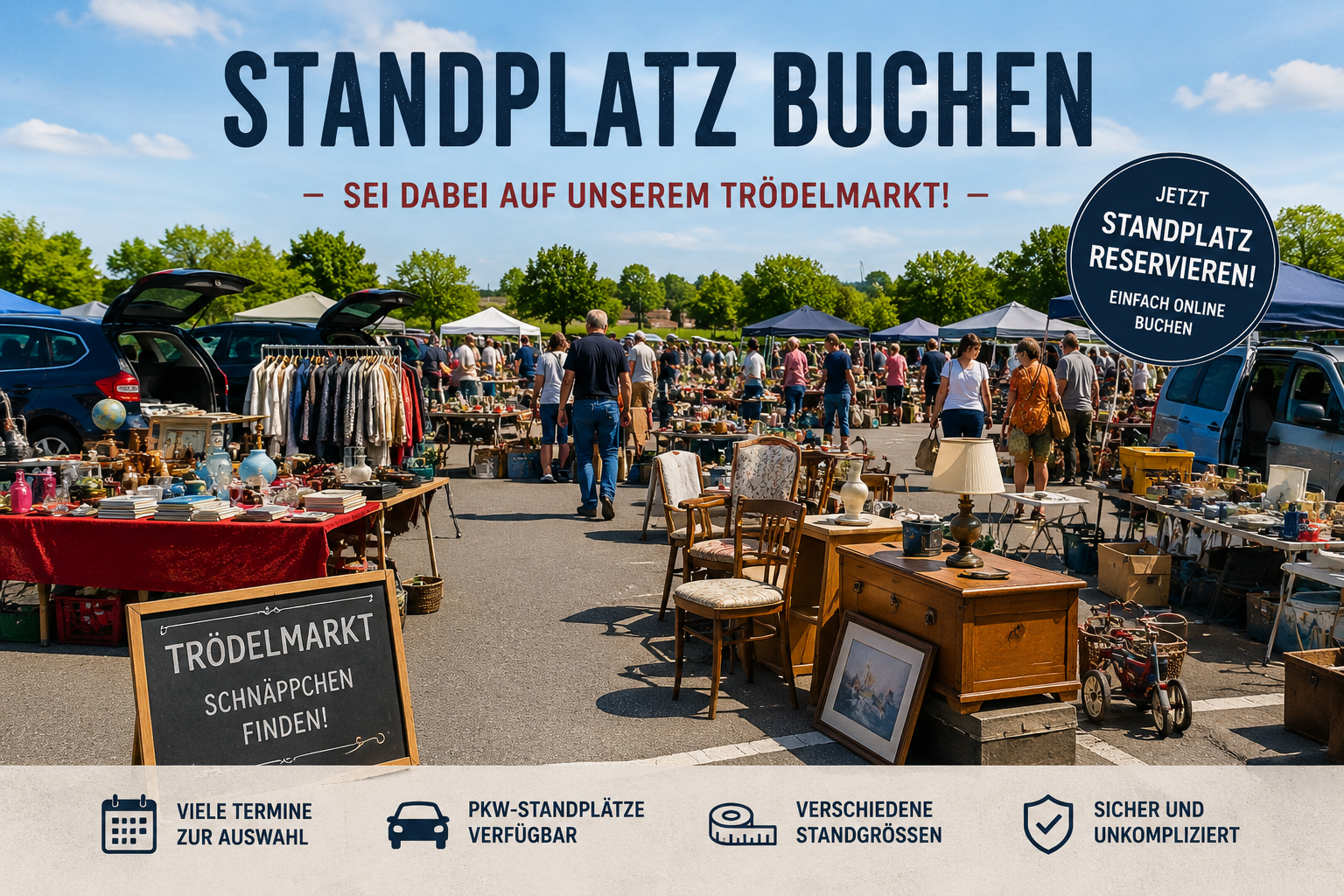 Standplatz buchen